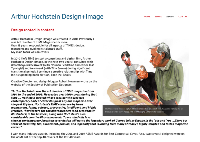 Arthur Hochstein portfolio site 3