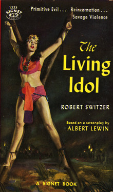 <cite>The Living Idol</cite> by Robert Switzer (Signet)