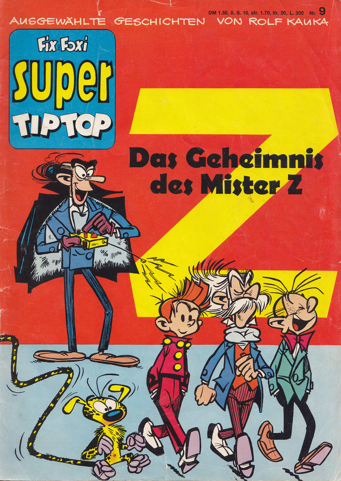 Fix und Foxi Super Tip Top Nr. 9, 1968
Pit und Pikkolo (Spirou & Fantasio): Das Geheimnis des Mister Z, by Franquin