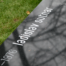 Ladislav Sutnar’s gravestone