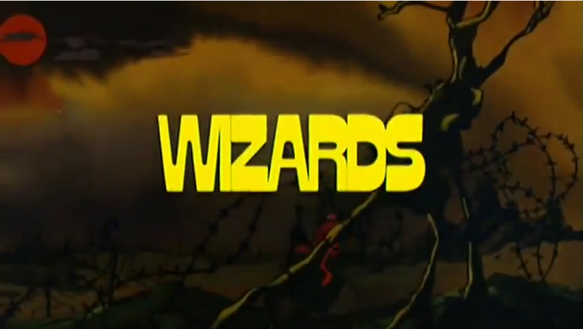 Wizards poster and titles - Fonts In Use