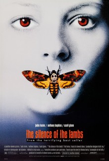 <cite>The Silence Of The Lambs</cite> (1991) movie poster