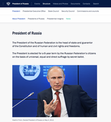 Official Internet Resources of the President of Russia