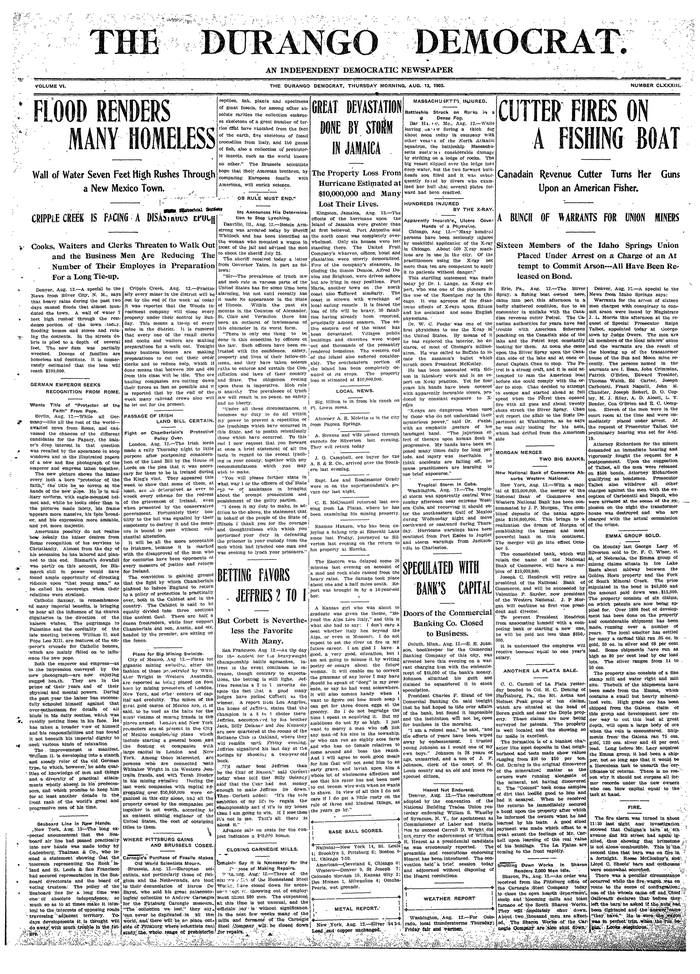 The Durango Democrat, 1903 2