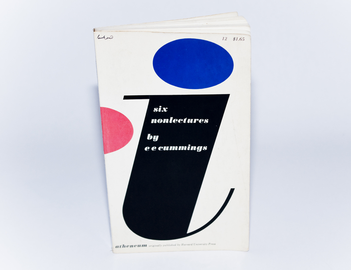 Book cover for i: six non lectures by e e cummings 3