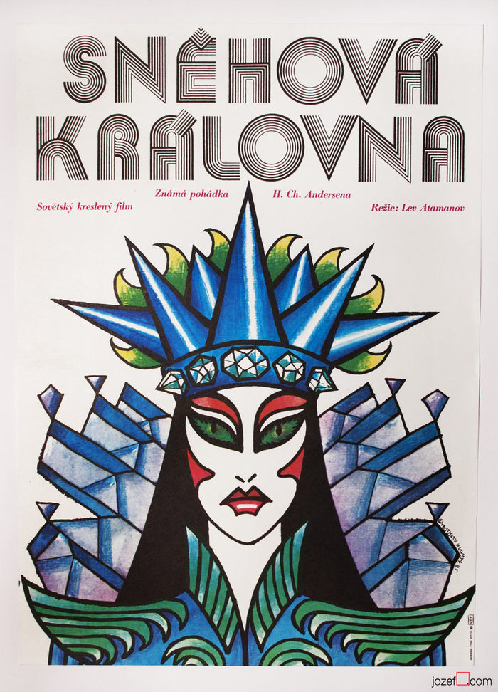 Snehová královna movie poster