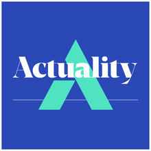 <cite>Actuality</cite> podcast logo