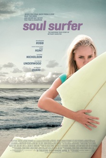 <cite>Soul surfer</cite> movie poster