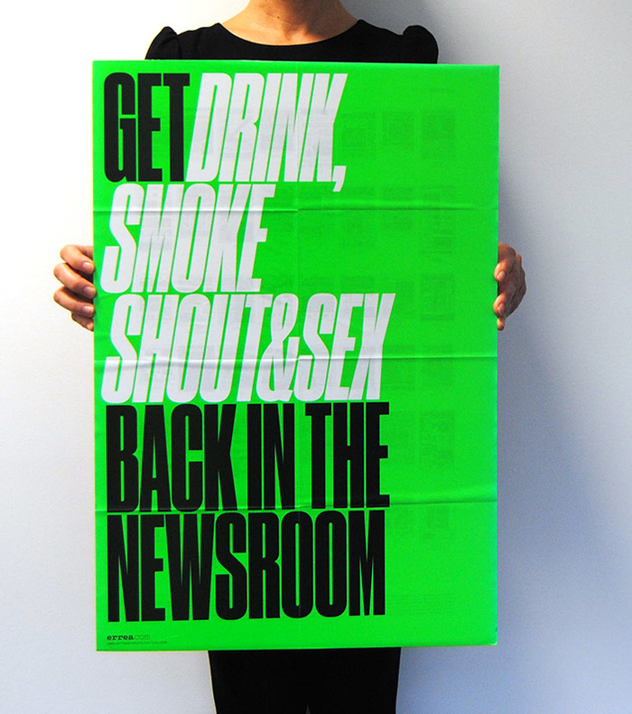 Get Drink, Smoke Shout & Sex back in the newsroom