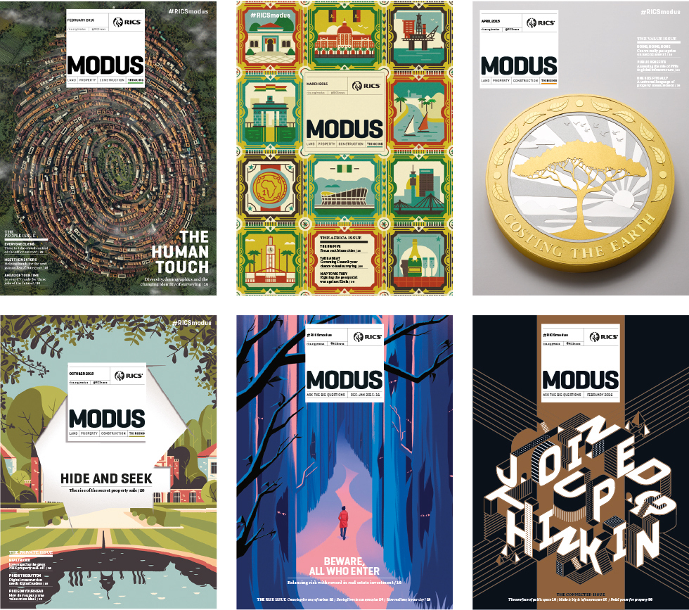 Modus magazine - Fonts In Use