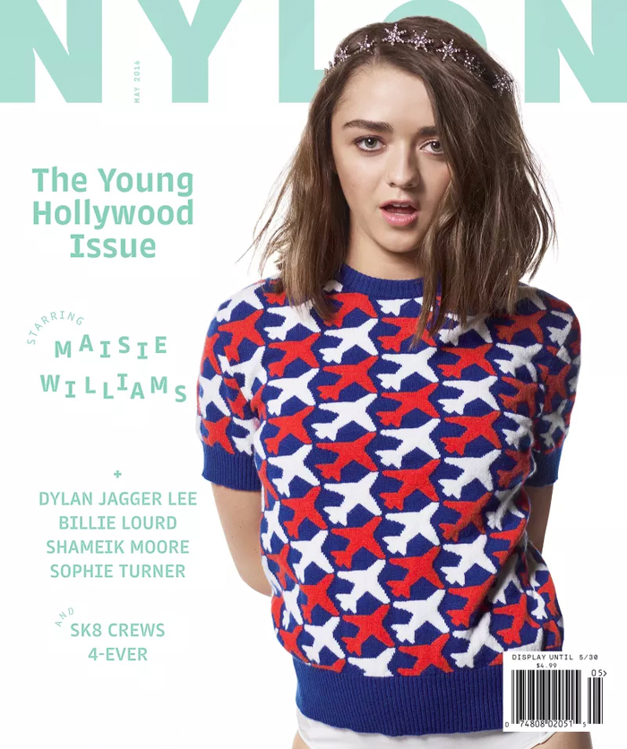 Nylon, May 2016, “The Young Hollywood Issue”