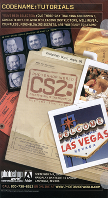 “CS2:” ad, Photoshop World Vegas 2006