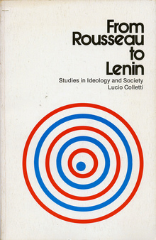 <cite>From Rousseau to Lenin</cite> book cover