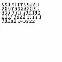 Len Gittleman letterhead