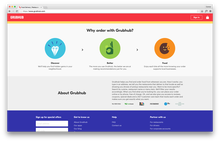 Grubhub website