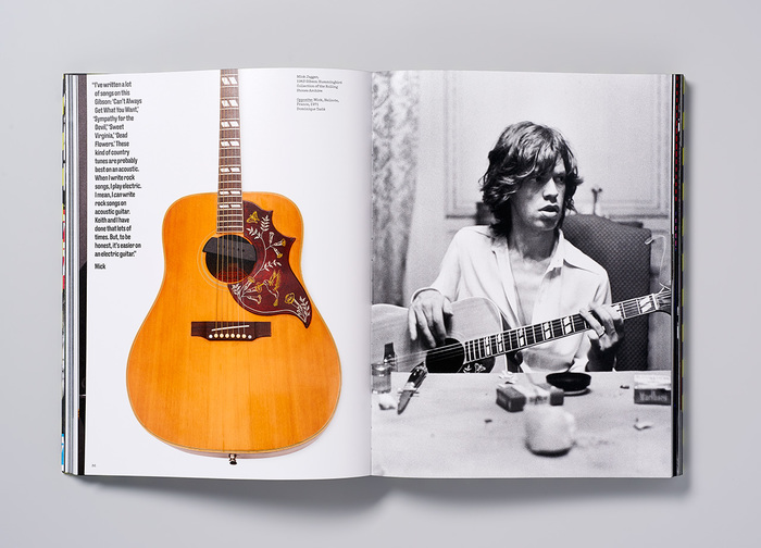 Mick Jagger’s 1963 Gibson Hummingbird guitar.