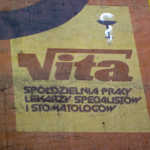 Mural for Vita medical cooperative, Wrocław