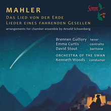 <cite>Mahler Lieder</cite> album art (Somm Recordings)