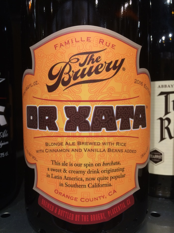 OR XATA Beer by The Bruery 1