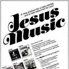 “Jesus Music” ad for Myrrh Records