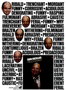 Ad for <cite>Hello Dummy!</cite> by Don Rickles