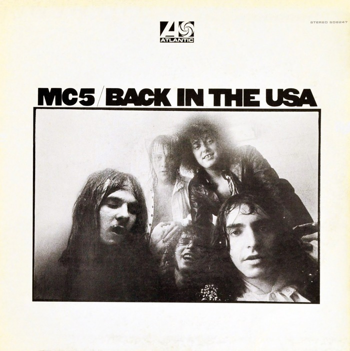 MC5 – Back in the USA album cover