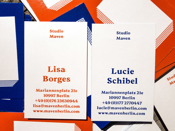 Studio Maven business cards 1