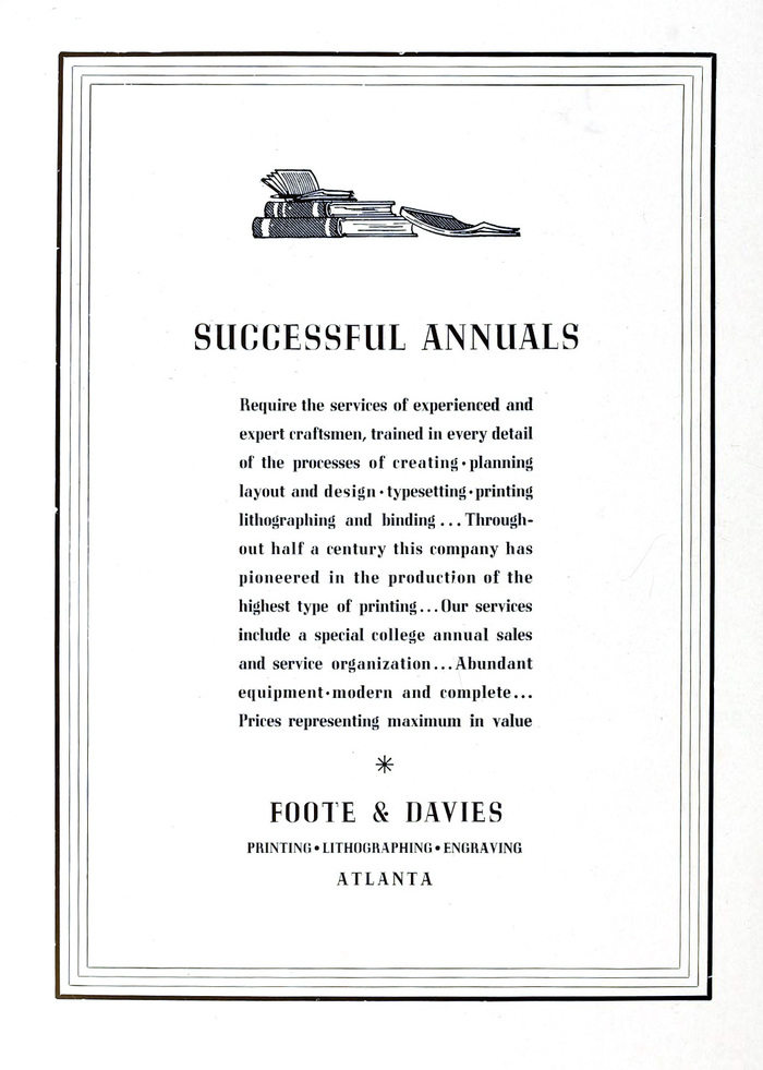 Foote & Davies ad