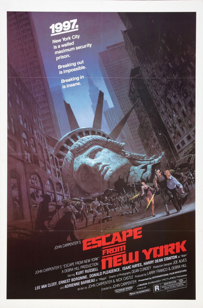 Escape from New York movie posters 2