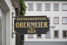 Raumausstattung Obermeier sign