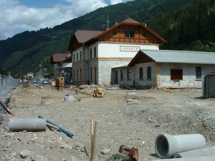 Reconstruction of the building in 2004.