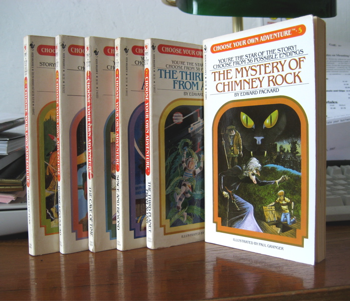 Choose Your Own Adventure Book Series Fonts In Use