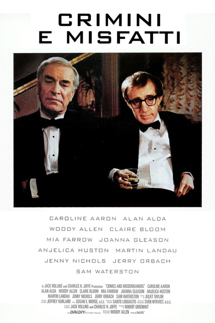 Crimes and Misdemeanors movie poster 2