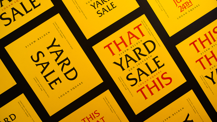 This That Yard Sale signs 4