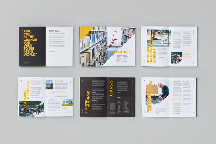 University of Suffolk brand identity 4