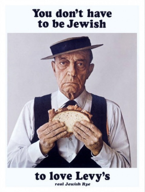 Levy's ad campaign: “You don't have to be Jewish” (1961–70s) - Fonts In Use