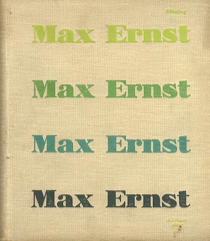 Patrick Waldberg – Max Ernst book cover 4