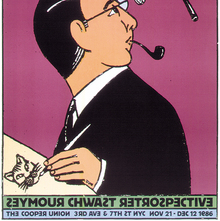 <cite>Seymour Chwast Retrospective</cite> posters