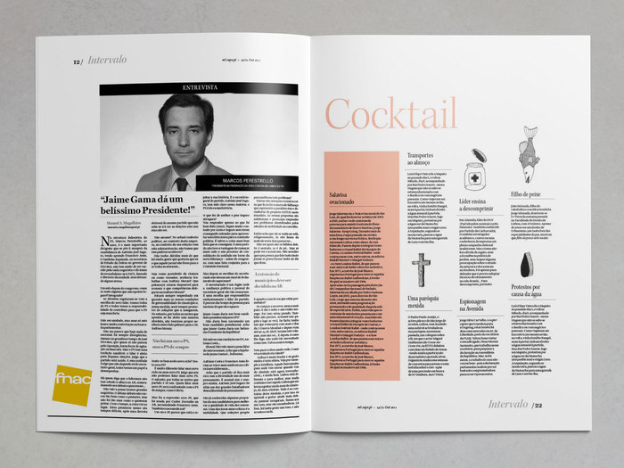 Cocktail section page