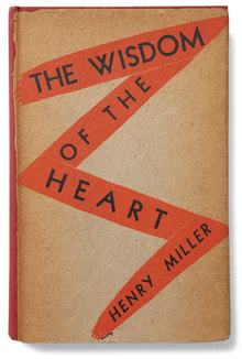 <cite>The Wisdom of the Heart</cite> by Henry Miller, New Directions