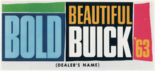 Buick ad: “Bold Beautiful Buick ’63”