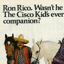“Ron Rico” ad for Ronrico rum (1968)