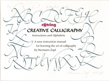 Rotring Creative Calligraphy manual