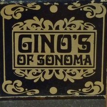 Gino’s of Sonoma matchbook
