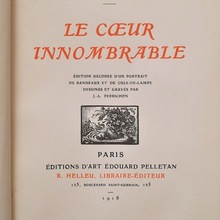 <cite>Le Cœur innombrable</cite> by Anna de Noailles