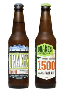 Drake’s Brewing Co. label redesign