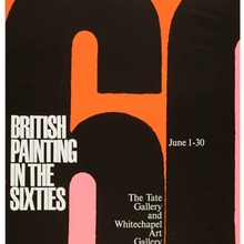 <cite>British Painting in the Sixties</cite> poster