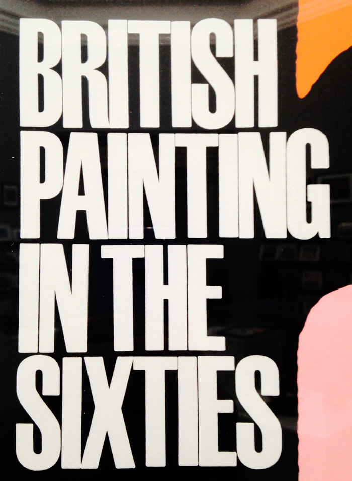 British Painting in the Sixties poster 2