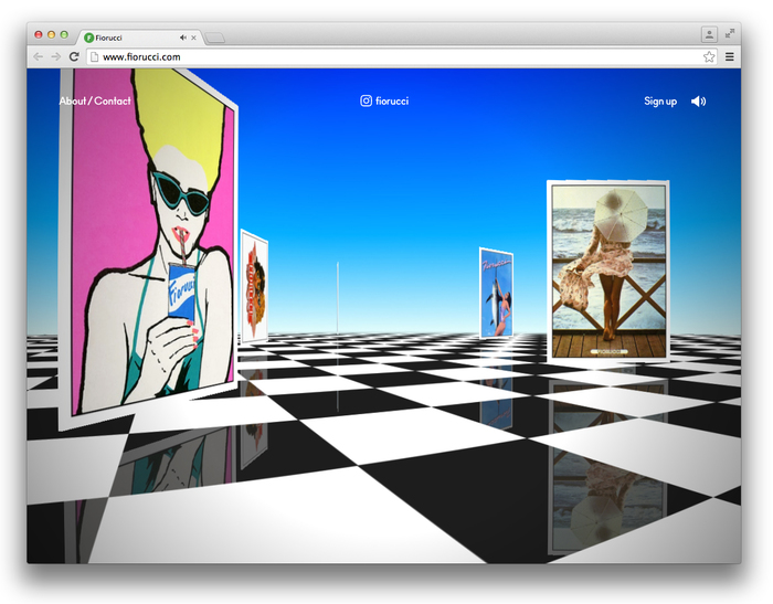 Fiorucci Archivio website 4