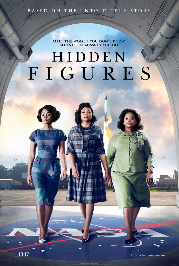 Hidden Figures movie poster 1